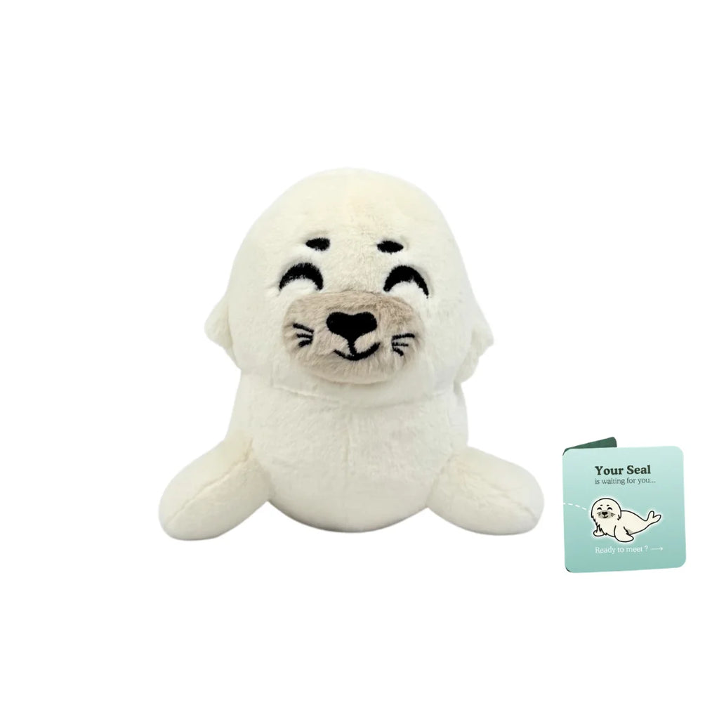 Peluche de adopción de animal marino — Foca, foto 9